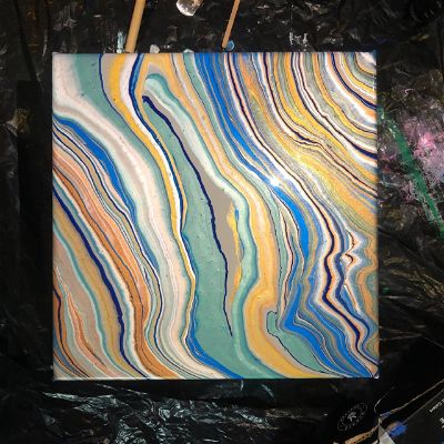 Acrylic Pour Painting for Beginners - It's Always Autumn