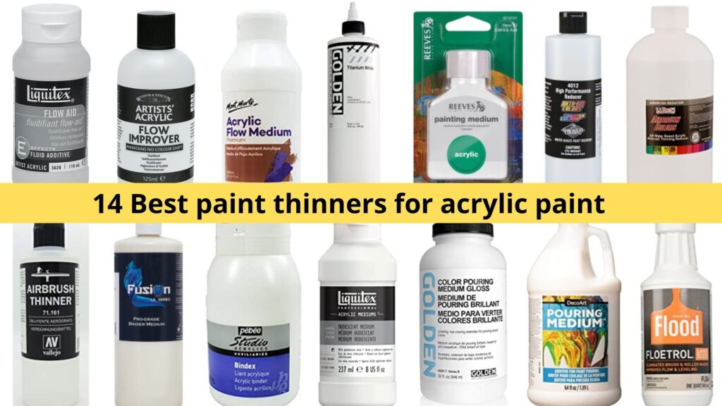 How to Thin Acrylic Paint 6 Easy & Pro Ways Acrylic Painting School