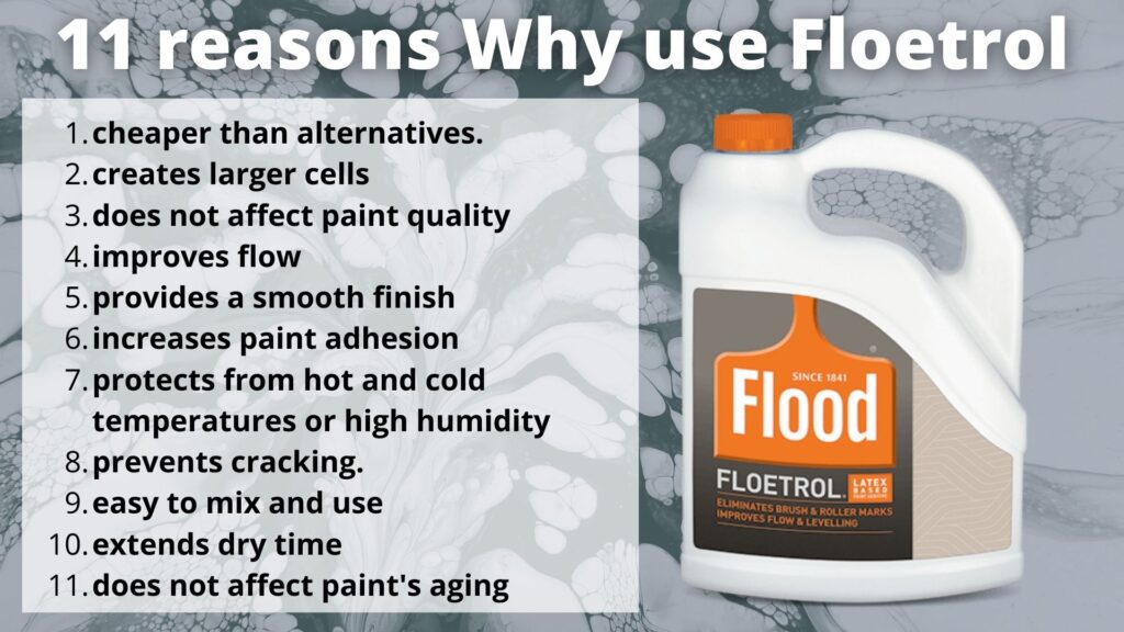 why use floetrol in acrylic pouring