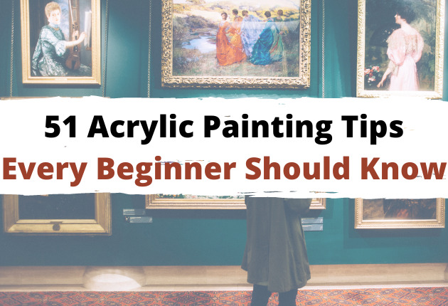 acrylic painting tips for beginners