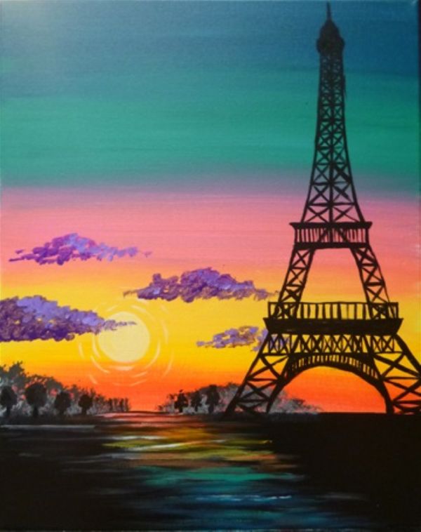 easy acrylic Painting Ideas 