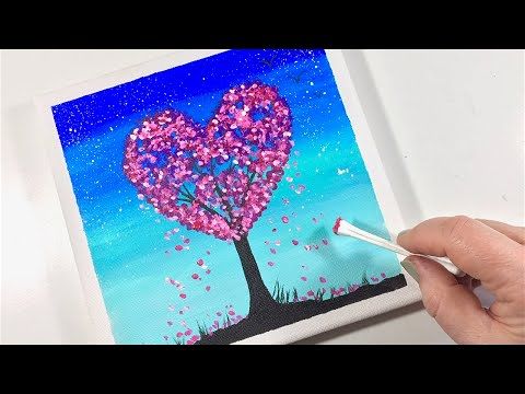 easy acrylic Painting Ideas 