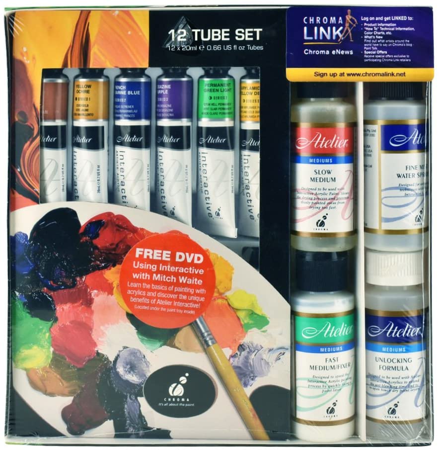 The best ACRYLIC PAINTING to start with 🎨 TOP 5 BRANDS for beginners 