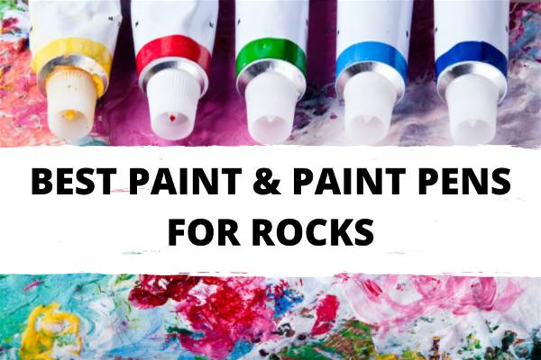 J MARK Premium Rock Painting Kit - Acrylic Paint Pens for Rock Painting,  Glow in The Dark and More