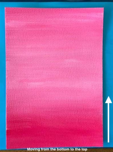 How to blend acrylic paint with dry brush: