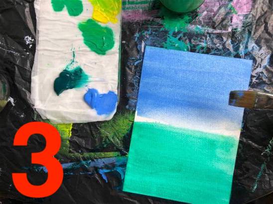 How to Blend Acrylic Paint on Canvas for Beginners 