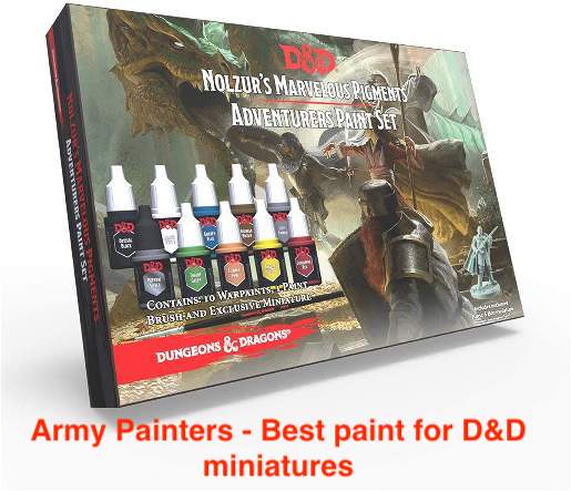 Best paint for D&D miniatures