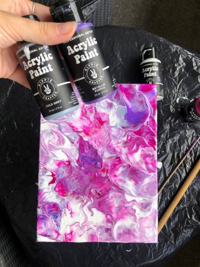 acrylic pouring Painting Ideas 