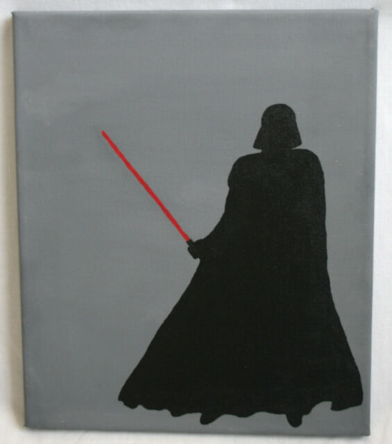 darth vader Easy Star Wars Painting Ideas 