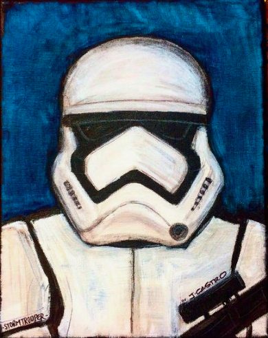 stormtrooper Star Wars Painting Ideas
