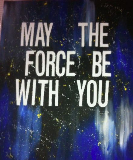 quotes Star Wars Painting Ideas