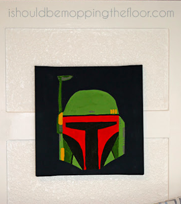 boba fett Star Wars Painting Ideas