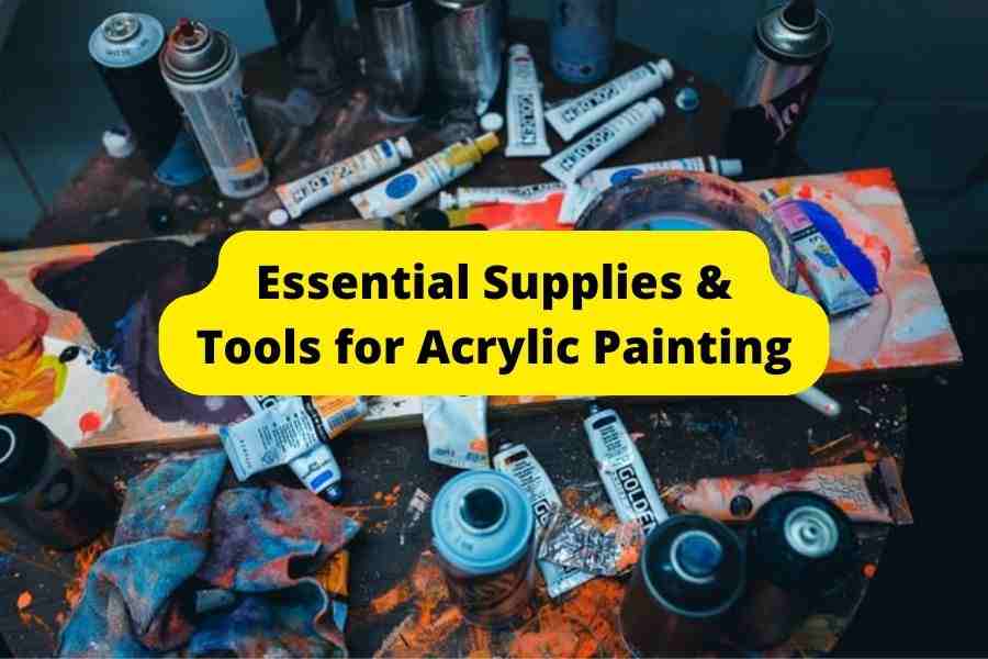 tools for acrylic painting
