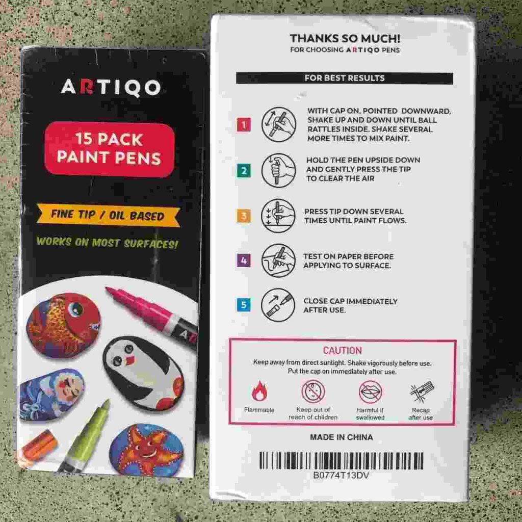 artiqo paint pens review