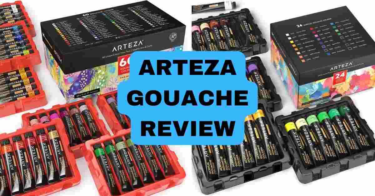 REVIEW - Arteza Gouache & Paper + Timelapse  The Creative Glow: REVIEW - Arteza  Gouache & Paper + Timelapse