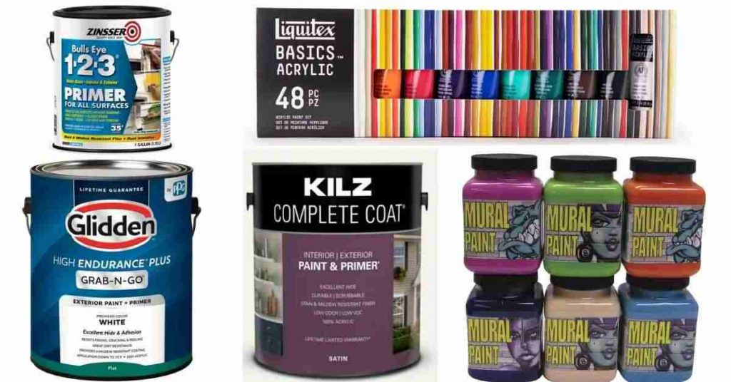 Best acrylic paint for walls and wall art