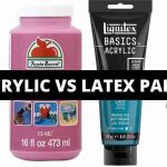 acrylic vs latex paint