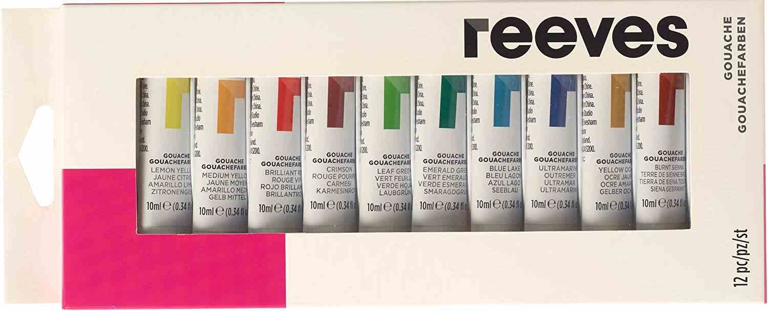 Reeves Gouache Review Bad Rep Or Good Paint? ACRYLIC PAINTING SCHOOL