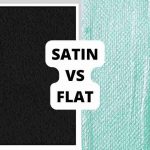 satin vs flat