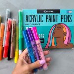 Artistro Acrylic Paint Pens Review - My New Favorite on Rocks & Wood