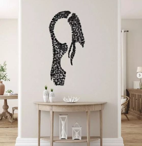 simple black and white painting ideas