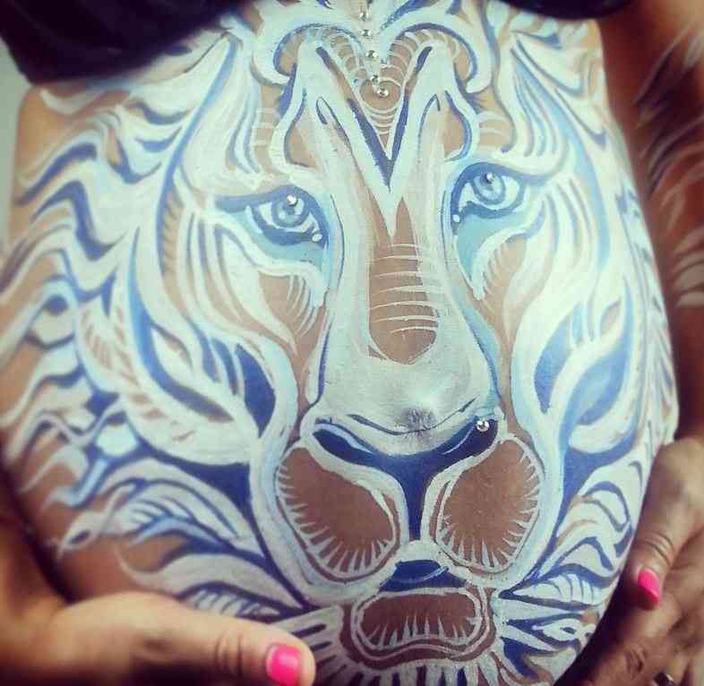 Pregnant Belly Painting Ideas