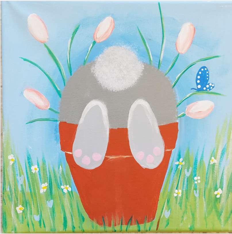 50 Beginner Friendly Easter Canvas Painting Ideas Acrylic Painting