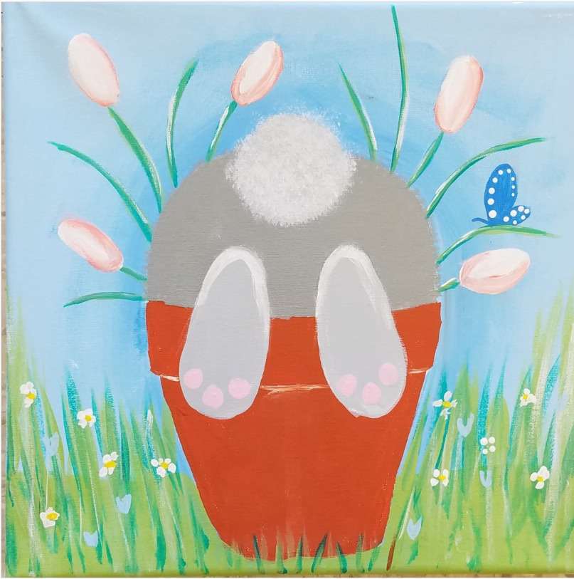 50+ Beginnerfriendly Easter Canvas Painting Ideas Acrylic Painting