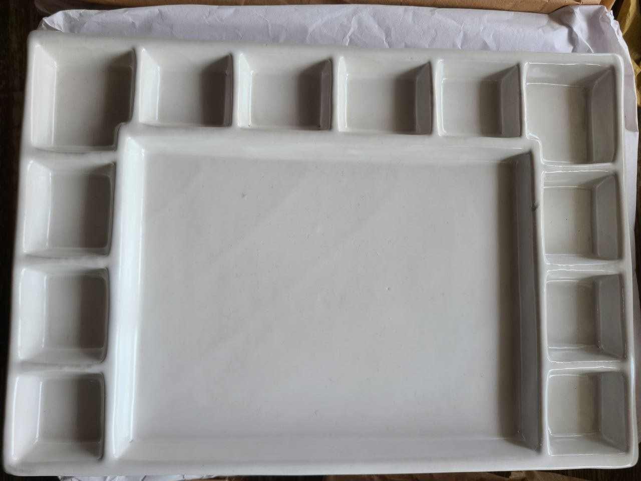 ceramic palette for gouache