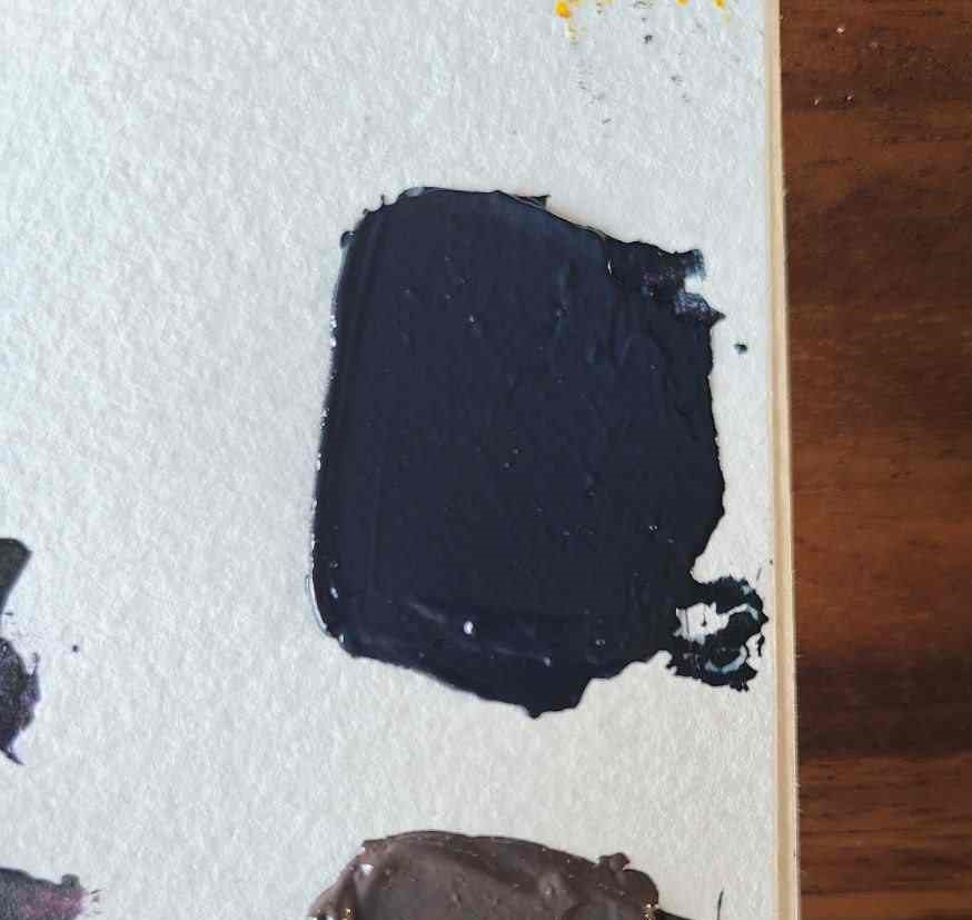 how to make black acrylic paint