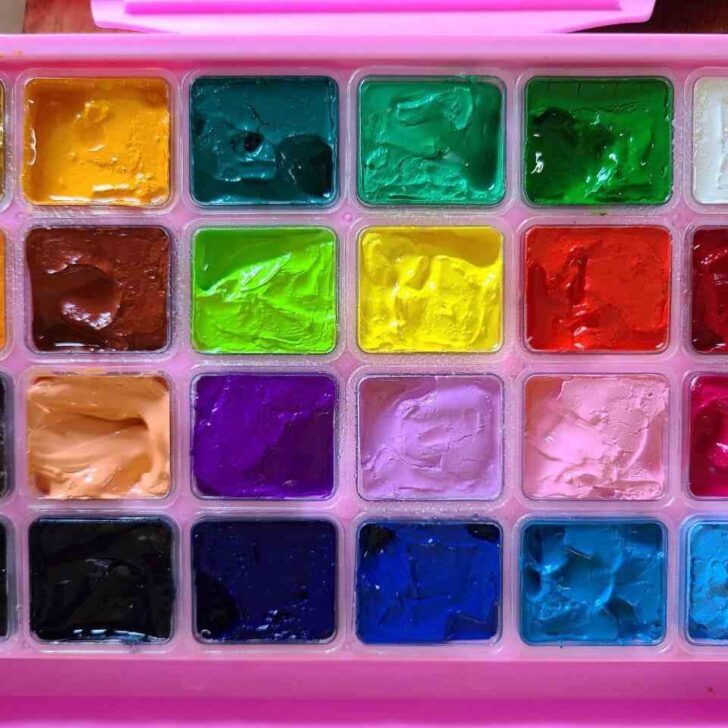 11 Best Gouache Palette + DIY [Ultimate Gouache Palette Setup] ACRYLIC PAINTING SCHOOL