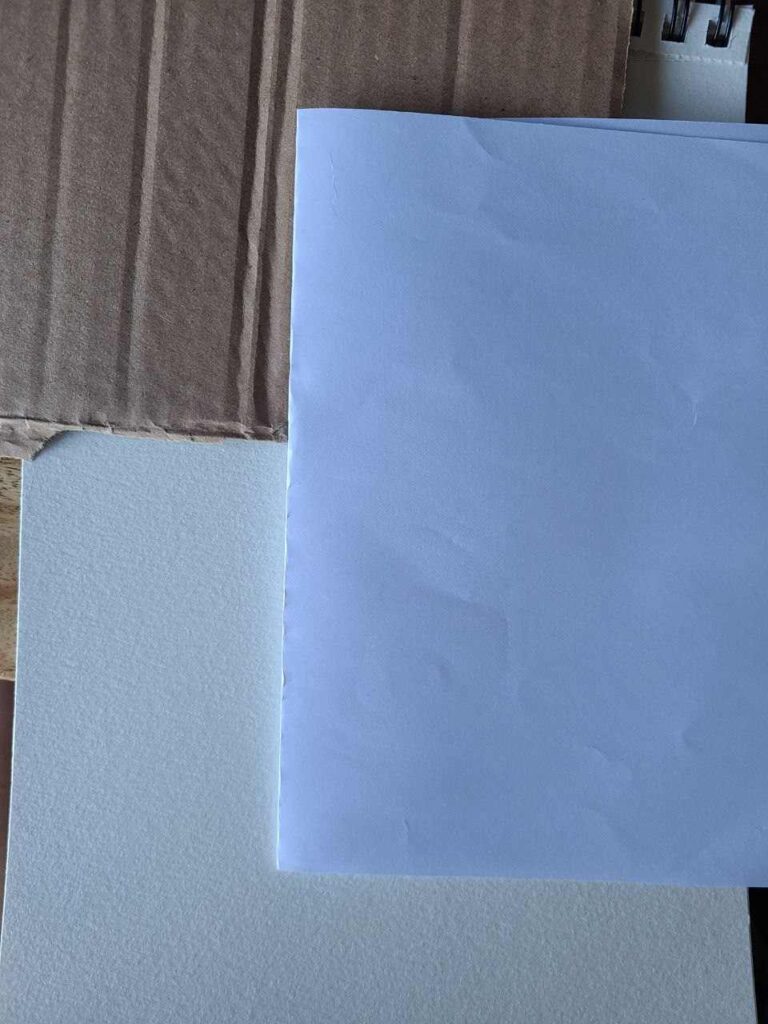 Types of paper for acrylic painting