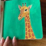 how to paint a giraffe
