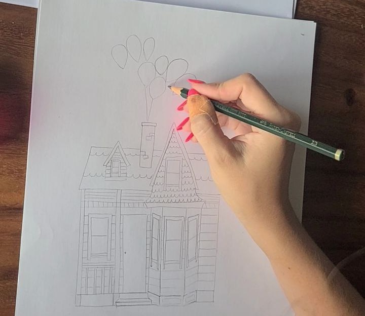 Easy Up House Drawing Step By Step 25