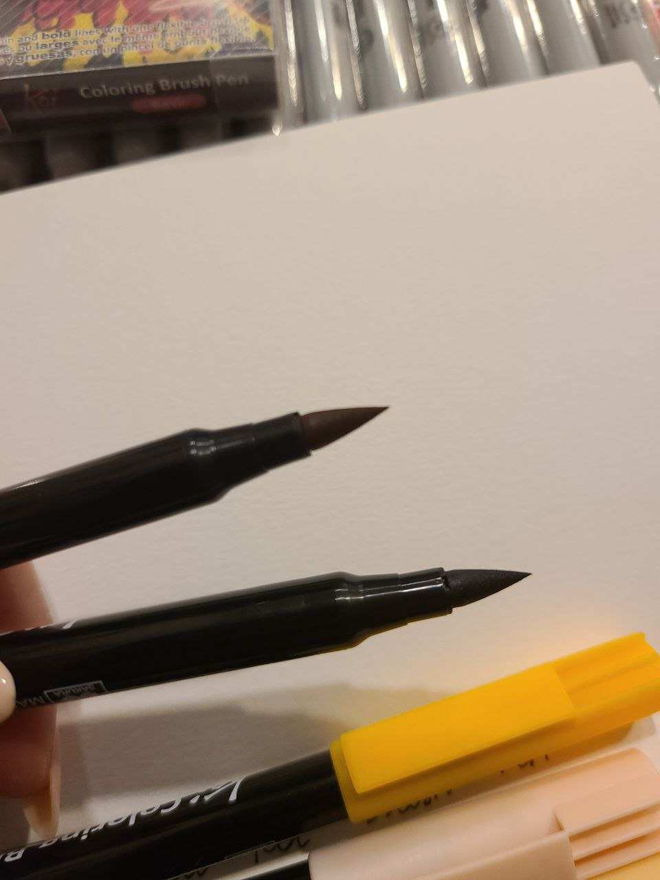 Sakura Koi Brush Pen Review: Great For Sketching & Coloring | Acrylic ...