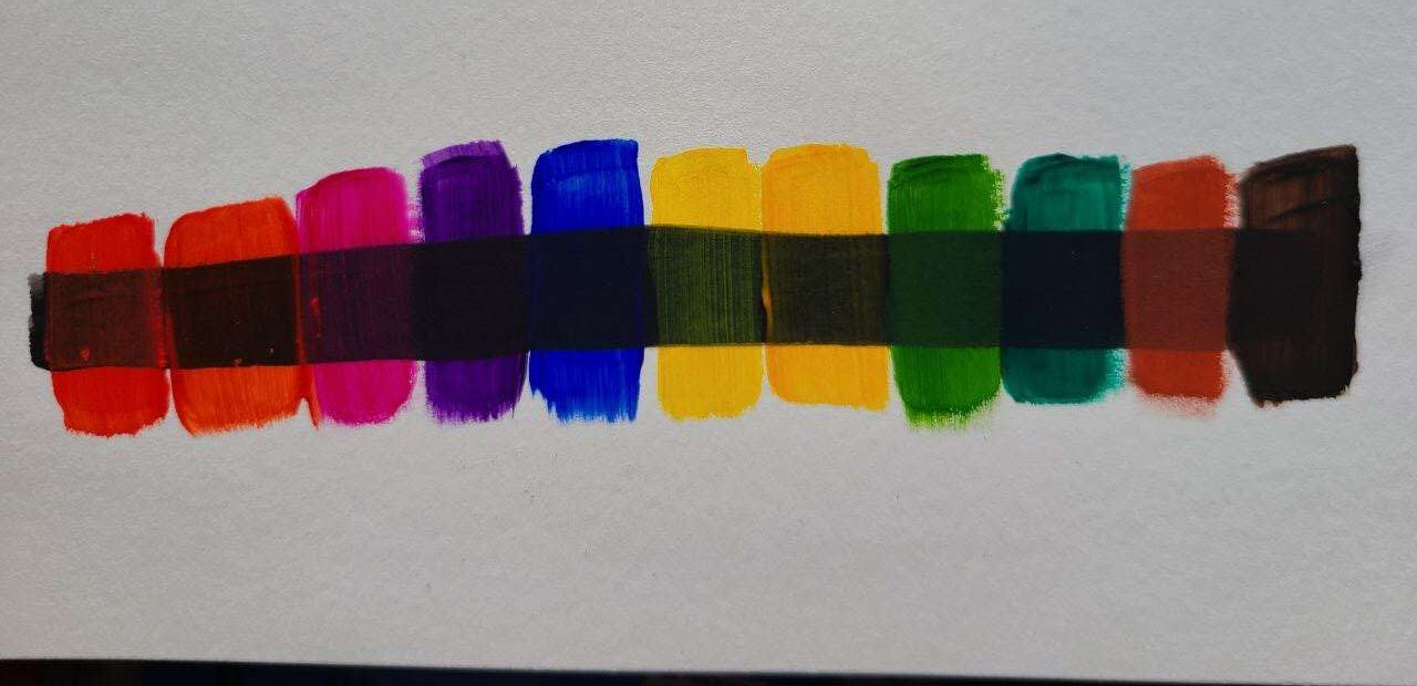 Daler Rowney Acrylic Paint review opacity