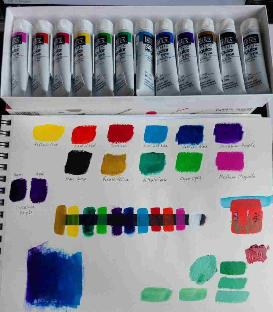 Liquitex Acrylic Paint Review