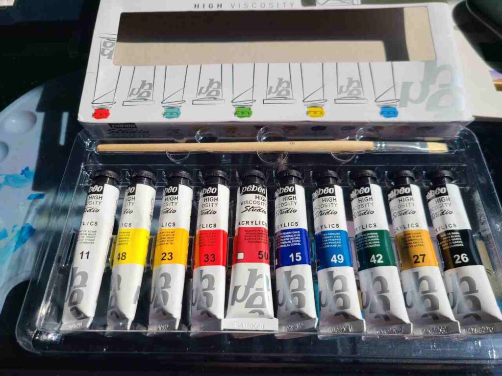 Pebeo Acrylic Paint Review