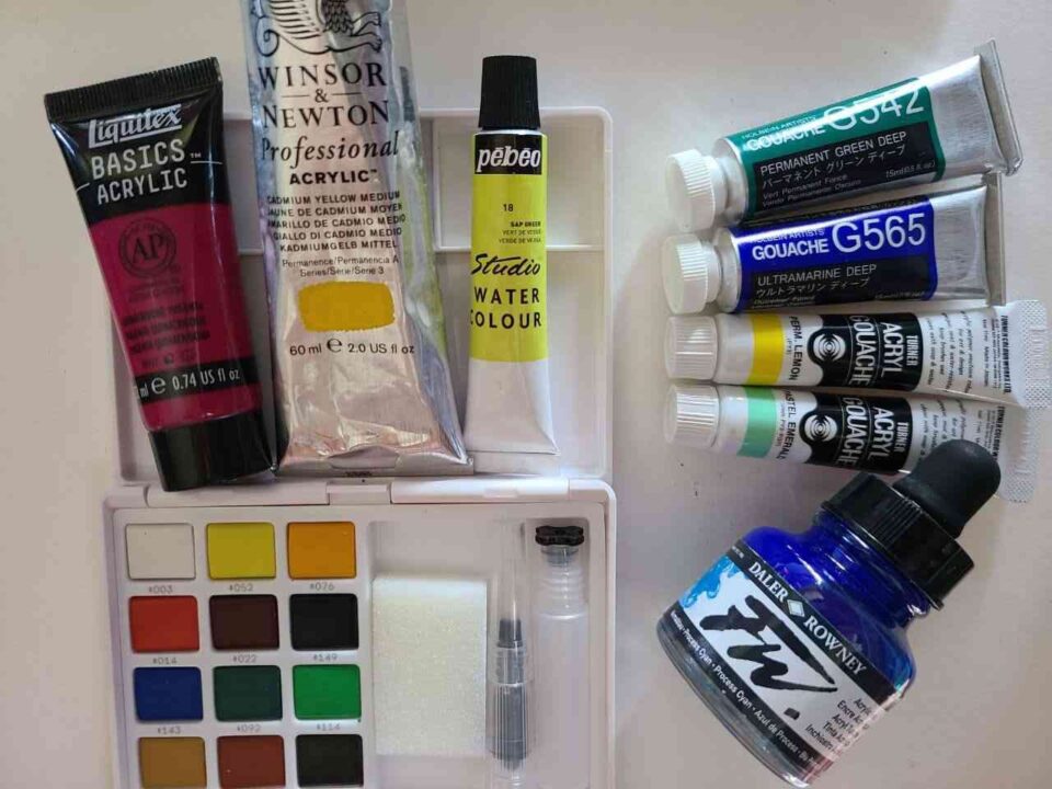 Is Acrylic Paint WaterBased? Full Answers Acrylic Painting School