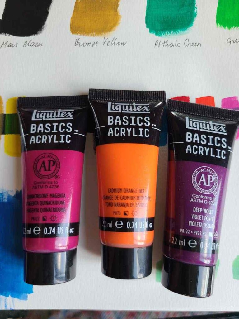 liquitex acrylic paint review tubes