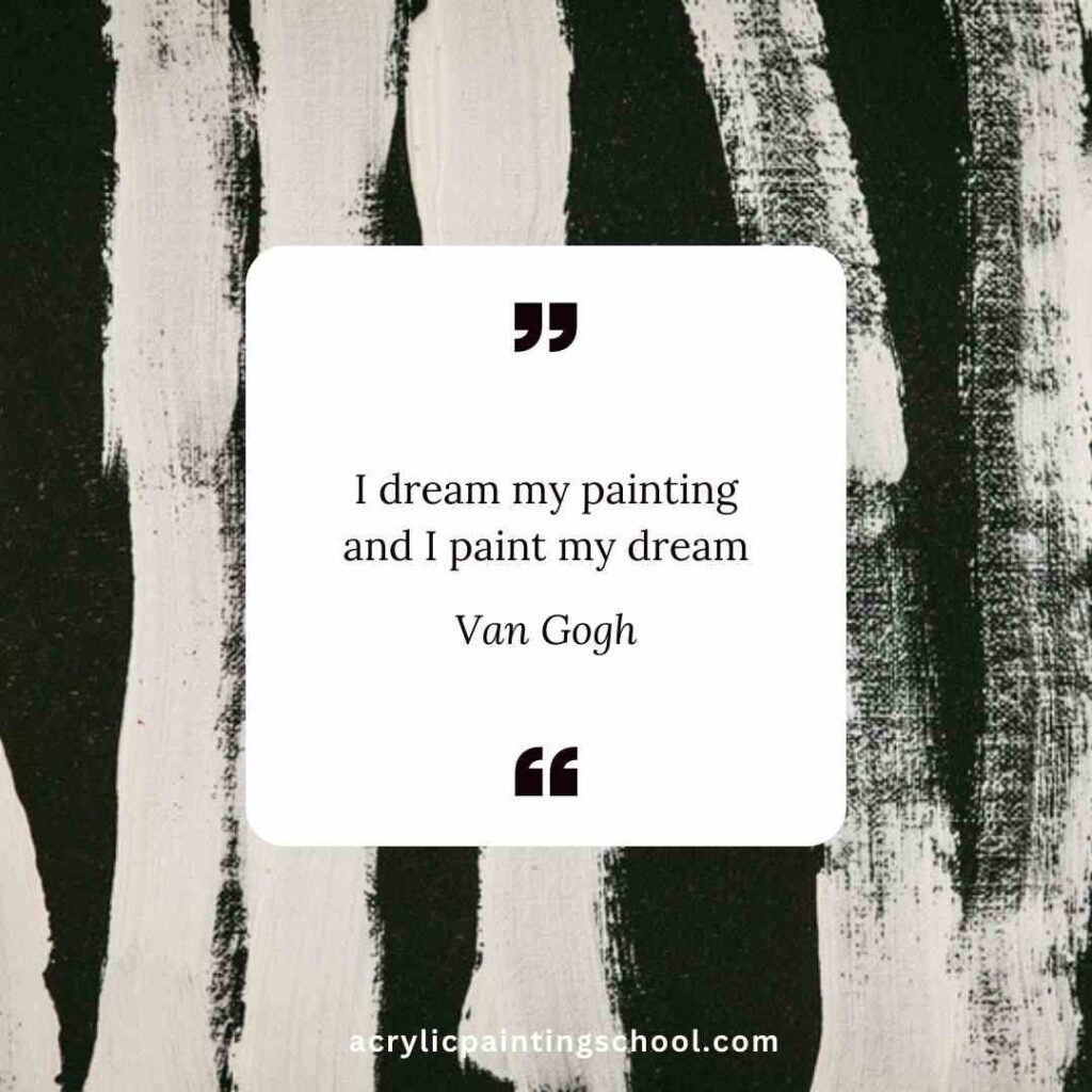 painting quotes for instagram van gogh