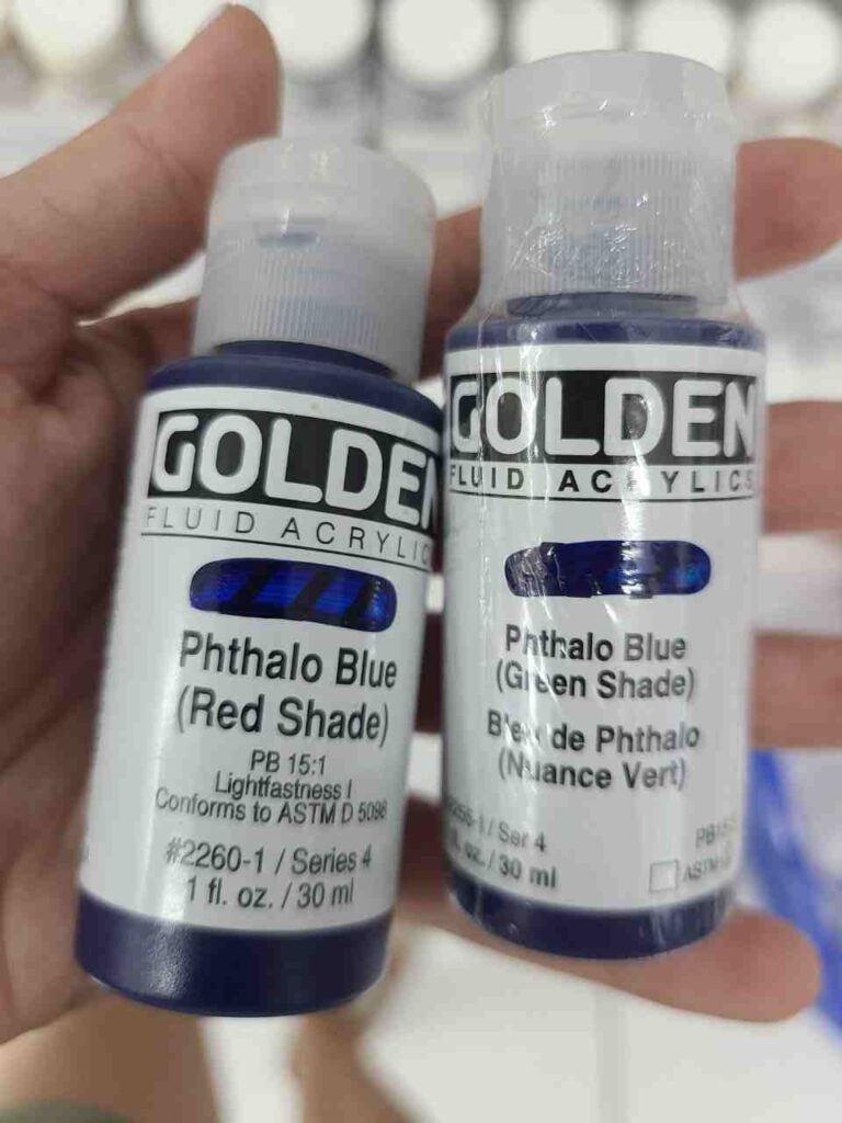 Blue color to use to make purple