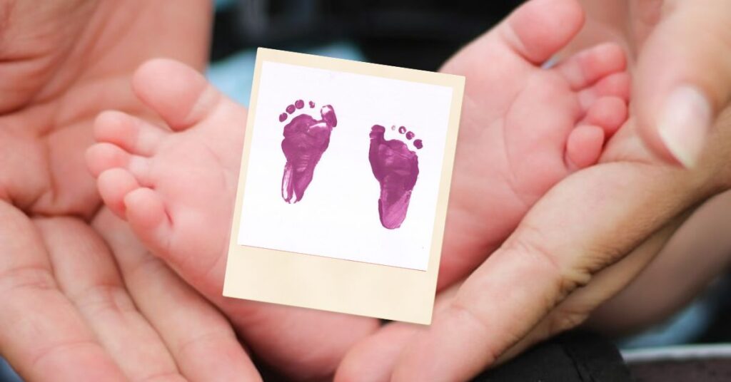 Best Paint For Baby Footprints & Handprints