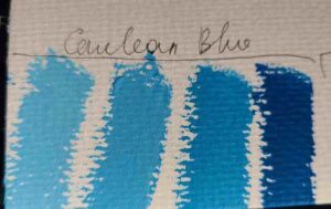 How to make sky blue with cerulean blue
