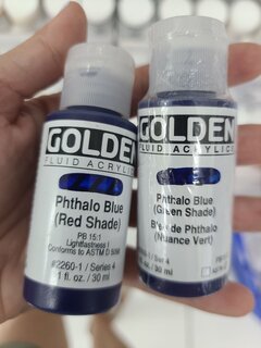 phtalo blue shades