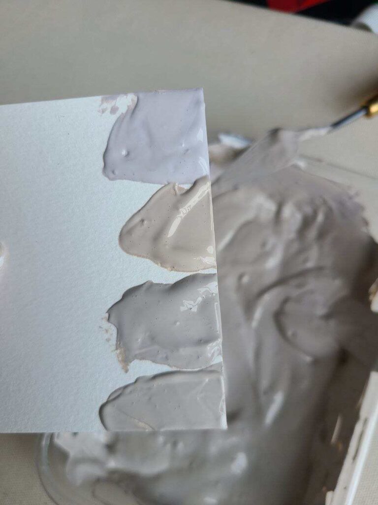 How to Prepare Canvas for Acrylic Paint colored gesso