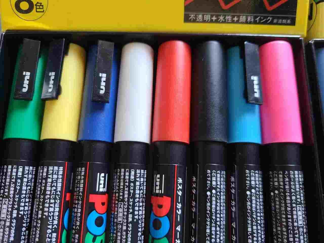 posca paint pens review colors
