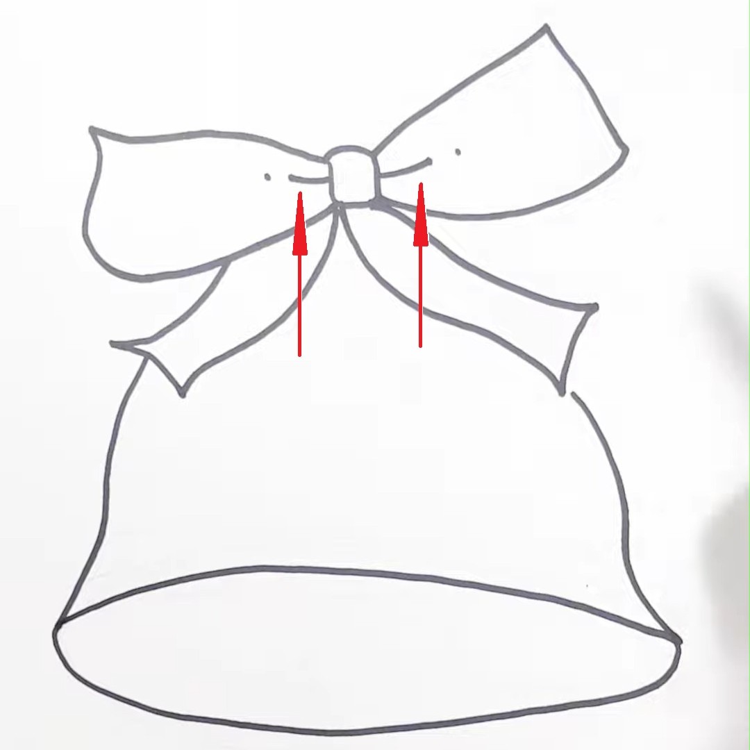 How to Draw A Christmas Bell | Acrylic Painting School