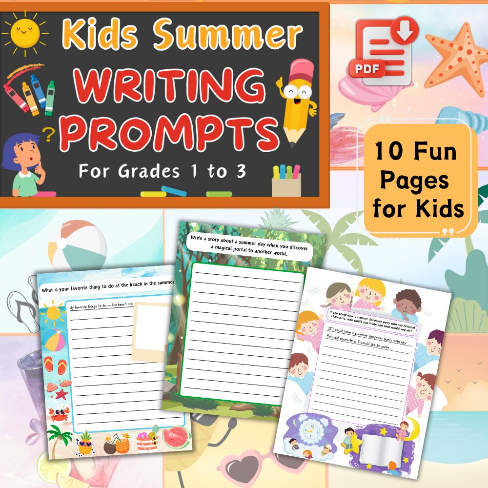 Summer Writing Prompts For Kids