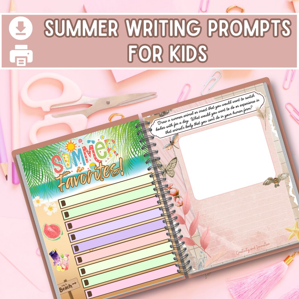 Summer Writing Prompts For Older Kids